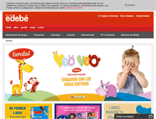 Tablet Screenshot of edebe.com